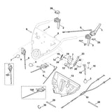 STIHL 6375-162-3710 lagerbus positie 22 technische tekening