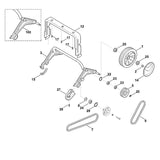 STIHL 6290-700-2407 as positie 3 technische tekening