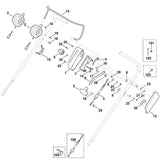 STIHL 6290-703-4900 bladveer positie 4 technische tekening