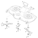 STIHL 6170-702-0101 mes links positie 2 technische tekening