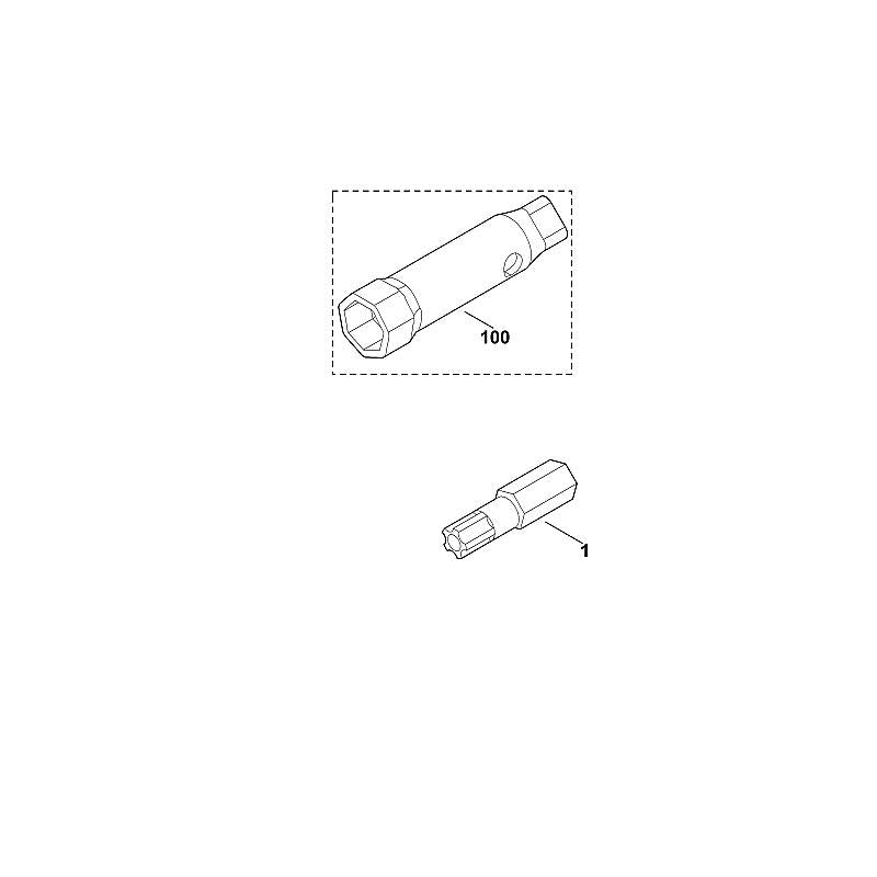 STIHL 0812-542-2002 Bit T30 IPR positie 1 technische tekening