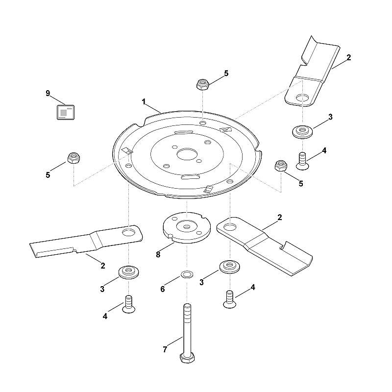 STIHL 6909-700-5115 ADC 600 positie -1 technische tekening