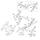 STIHL 6340-403-0400 accuhouder positie 120 technische tekening