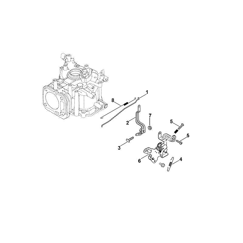 STIHL 0002-951-9705 bout positie 5 technische tekening