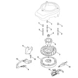 STIHL 0002-084-6400 huls positie 1 technische tekening