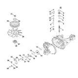 STIHL 6170-007-1800 reparatieset positie -1 technische tekening
