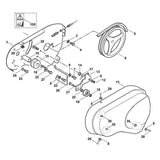 STIHL 9991-003-0548 klemring 8 positie 30 technische tekening