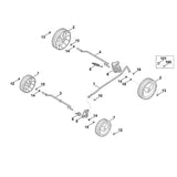 STIHL 6311-700-2405 as compl. positie 4 technische tekening