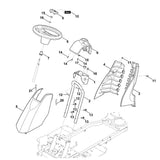 STIHL 6140-700-2100 kap positie 5 technische tekening