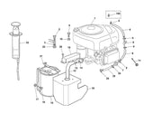 STIHL 0000-630-0500 .0 positie 22 technische tekening