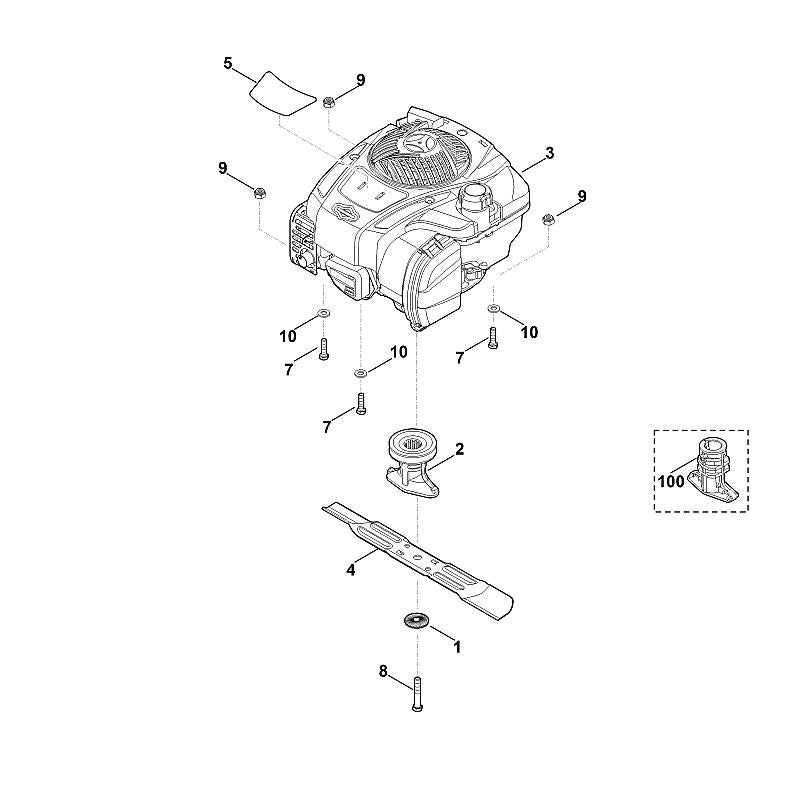 STIHL 6371-967-3801 typeaanduiding MB 253 positie 5 technische tekening