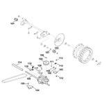 STIHL 6375-643-3600 schakelhendel positie 115 technische tekening