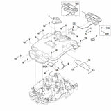 STIHL 6309-967-3830 typeaanduiding MI 632 PC positie 8 technische tekening