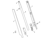 STIHL 6421-711-5100 scharnierstuk compl. positie 2 technische tekening