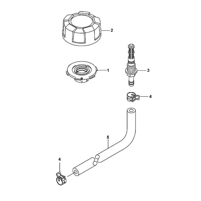 STIHL 0001-353-9100 mof positie 3 technische tekening