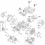 STIHL 6309-007-1091 set lagerbussen positie 16 technische tekening