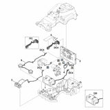 STIHL 6301-430-6800 houder positie 3 technische tekening
