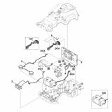 STIHL 6301-430-1478 elektronicamodule positie 2 technische tekening