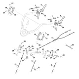 STIHL 6375-700-6700 pen positie 4 technische tekening