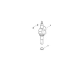 STIHL 0004-036-0301 ring positie 3 technische tekening