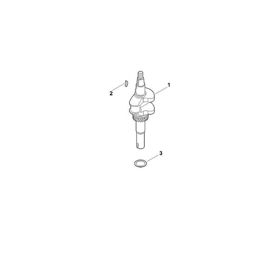 STIHL 0004-036-0301 ring positie 3 technische tekening