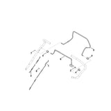 STIHL 6364-764-0210 schakelhendel positie 6 technische tekening