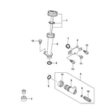 STIHL 0001-352-8202 houder (slang) positie 13 technische tekening