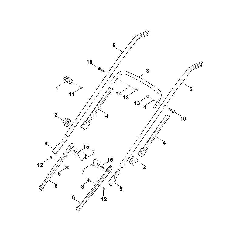 STIHL 6340-703-3300 versterking positie 3 technische tekening
