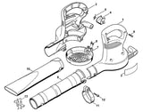 STIHL 4227-700-7102 slangklem positie 11 technische tekening