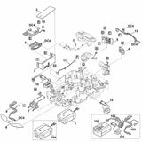 STIHL 6309-430-1403 elektronicamodule positie 3 technische tekening