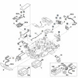STIHL 6309-430-1422 elektronicamodule positie 3 technische tekening