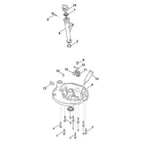 STIHL 0002-025-9005 pen positie 10 technische tekening