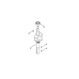 STIHL 0002-995-0101 schijfspie positie 4 technische tekening