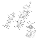 STIHL 6338-430-1406 elektronicamodule positie 2 technische tekening