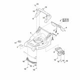 STIHL 6338-700-8590 behuizing positie 7 technische tekening
