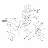 STIHL 6012-780-6115 uitwerpverlenging positie 7 technische tekening