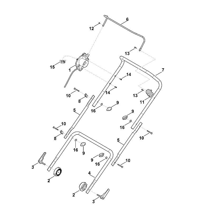 STIHL 6291-708-6200 kliksegment positie 2 technische tekening