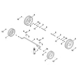 STIHL 9991-003-0648 klemring 8 positie 12 technische tekening