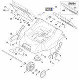 STIHL 6290-706-0701 afdekking positie 7 technische tekening