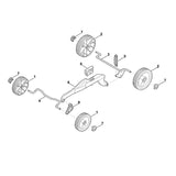 STIHL 6320-703-0900 as positie 4 technische tekening