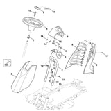 STIHL 9039-490-0994 Schroefdraadvormbout M6x16 positie 11 technische tekening