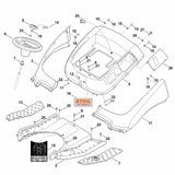 STIHL 9291-020-0220 ring 13 positie 23 technische tekening