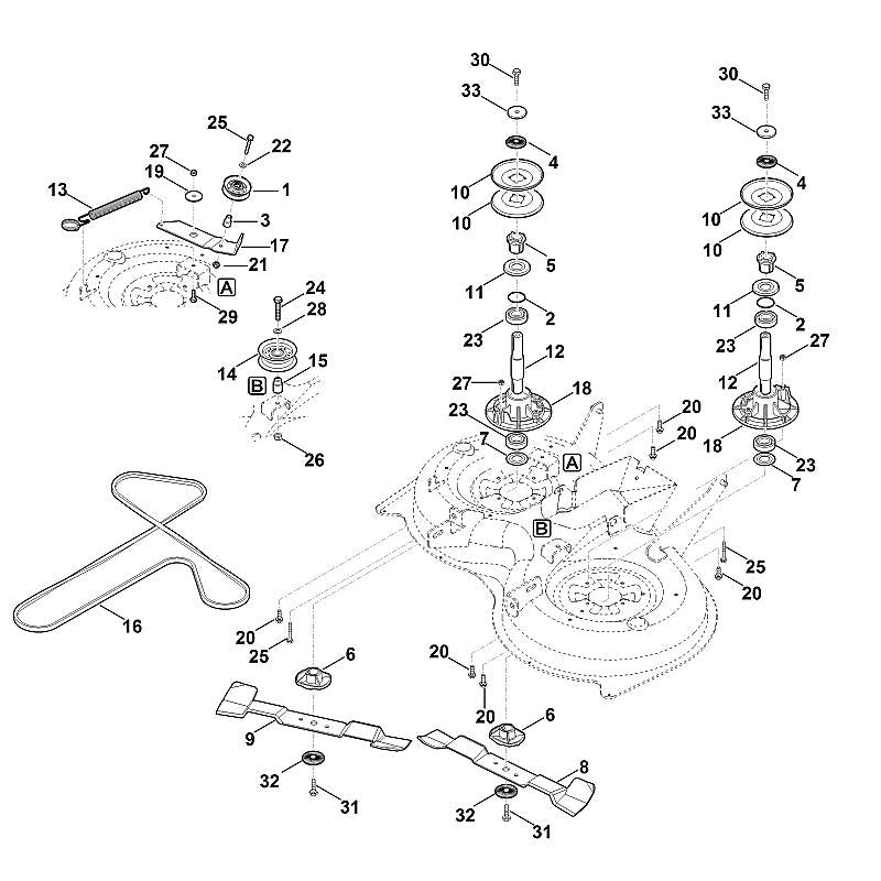 STIHL 9503-003-6841 kogellager 6205-2RS positie 23 technische tekening