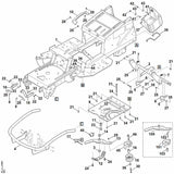 STIHL 6170-704-9430 riemgeleiding positie 102 technische tekening