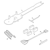 STIHL 6170-890-2210 montagegereedschap positie 6 technische tekening