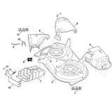 STIHL 6165-760-0911 maaiwerk compl. positie -1 technische tekening