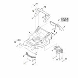STIHL 6338-700-2701 klep compl. positie 3 technische tekening