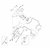 STIHL 6364-706-0750 afdekking positie 17 technische tekening