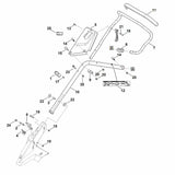 STIHL 6364-760-1740 paneel positie 5 technische tekening