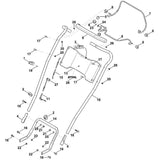 STIHL 9666-003-9060 pen positie 27 technische tekening